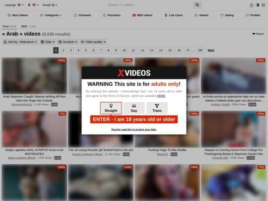 XVideos Arab