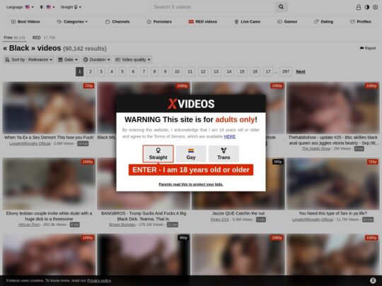XVideos Black