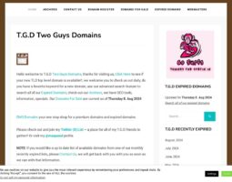 T.G.D Two Guys Domains