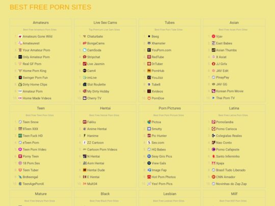 Best Free Porn Sites